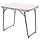 Klappbarer Campingtisch 60x40x50 cm, Mauve - Sparen Sie bis zu 33%!