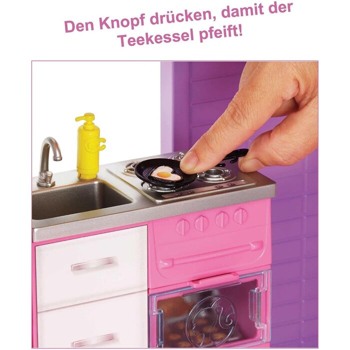 Großes Puppenhaus Spielset mit 3 Etagen - Sparen Sie bis zu 35%