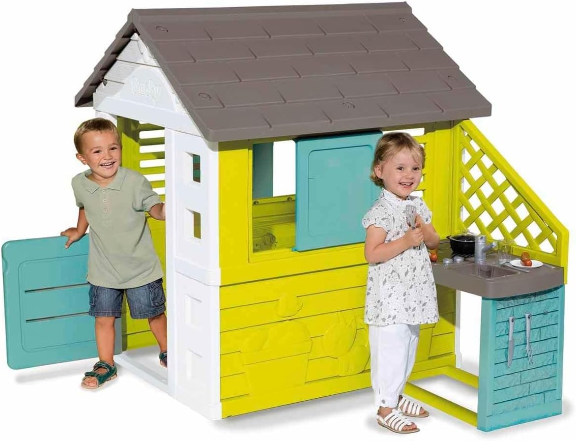 Spielhaus mit Sommerküche - Nachhaltig & Robust - Jetzt bis zu 45% reduziert