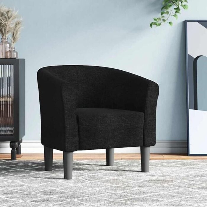 Eleganter Schalensessel in Schwarz - Jetzt bis zu 35% Rabatt sichern