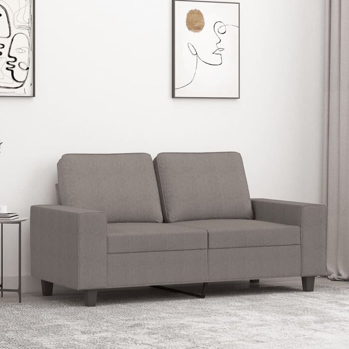 Modernes 2-Sitzer Sofa, 120 cm, Taupe - Jetzt bis zu 35% Rabatt sichern!