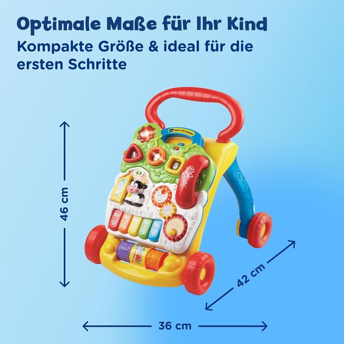 Interaktiver Lauflernwagen mit Spielcenter - sparen Sie bis zu 28%