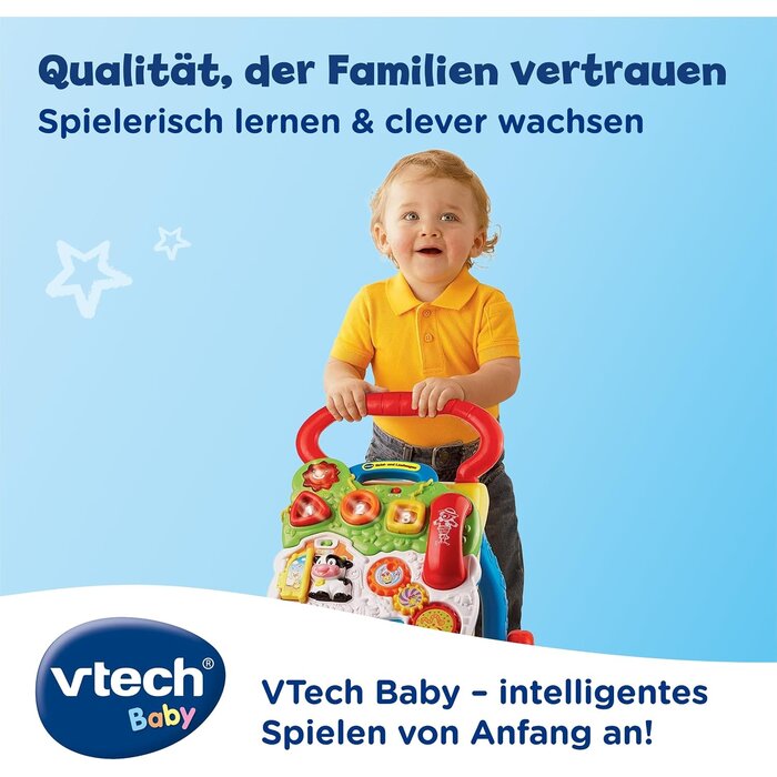 Interaktiver Lauflernwagen mit Spielcenter - sparen Sie bis zu 28%