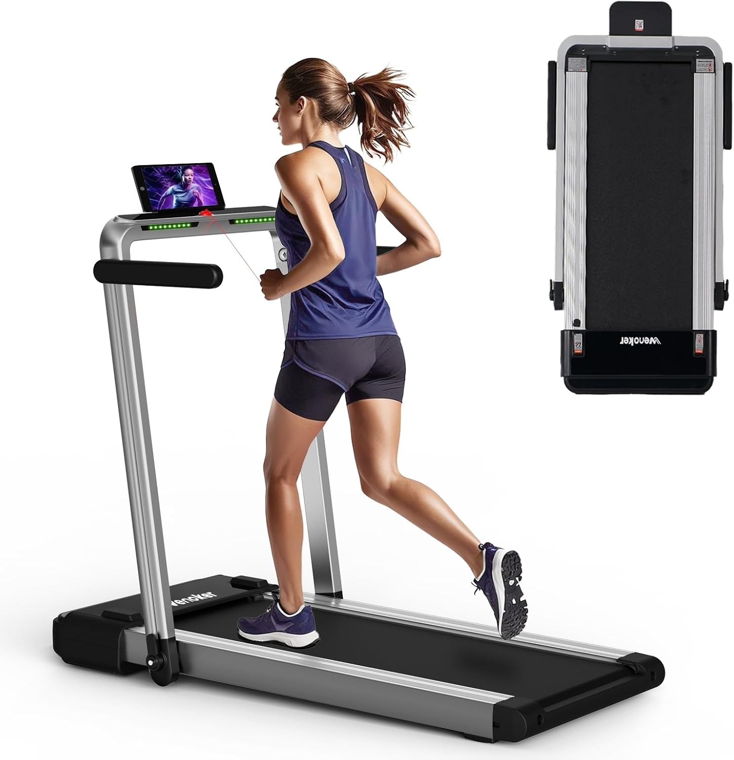 Klappbares 3-in-1 Laufband bis 14 km/h - Jetzt bis zu 35% Rabatt sichern!
