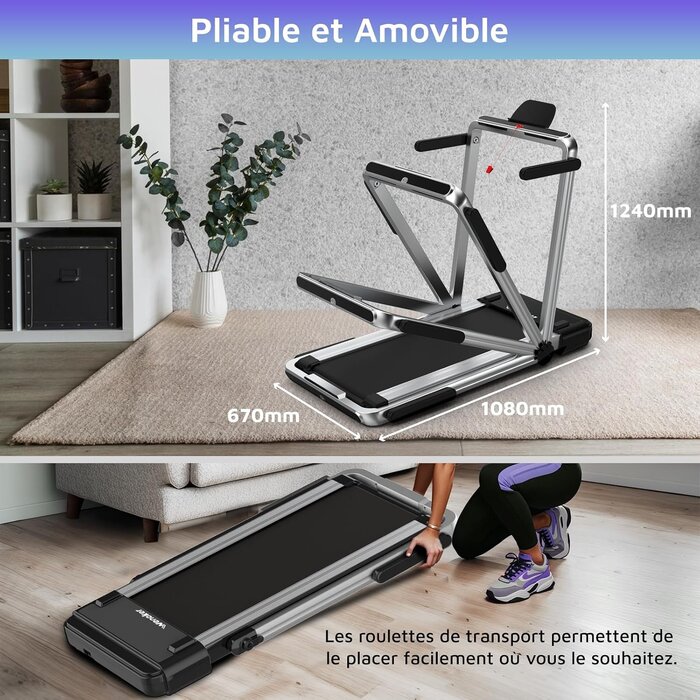 Klappbares 3-in-1 Laufband bis 14 km/h - Jetzt bis zu 35% Rabatt sichern!