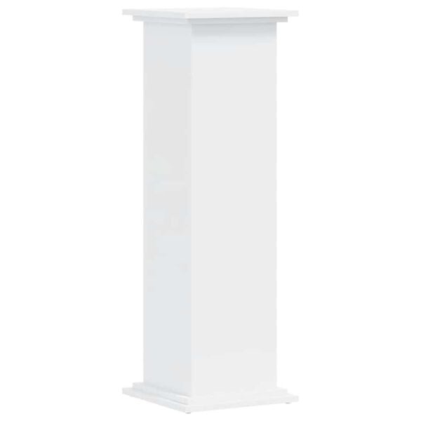 Moderner Pflanzenständer 33x33x100 cm in Weiß - bis zu 34% Rabatt