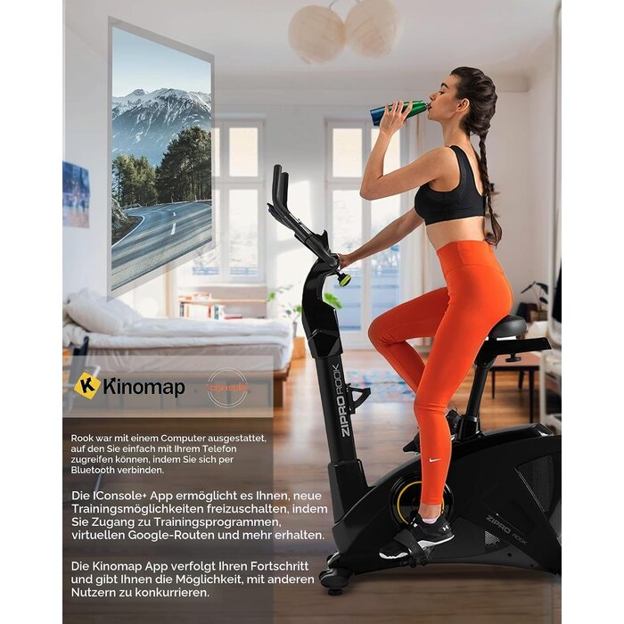 Profi Ergometer Heimtrainer bis 150 kg - Bluetooth & App-fähig - bis zu 35% Rabatt