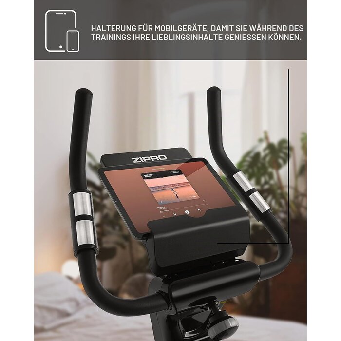 Profi Ergometer Heimtrainer bis 150 kg - Bluetooth & App-fähig - bis zu 35% Rabatt