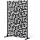 3-tlg. Sichtschutzwand Metall, 120x193cm, Schwarz - bis zu 69% Rabatt