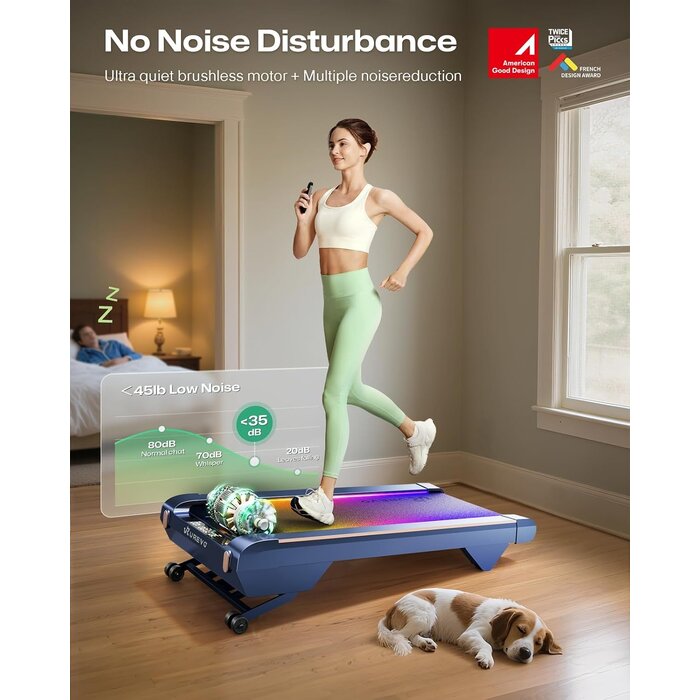 Walking Pad Laufband mit Steigung & App-Funktion - bis zu 30% Rabatt