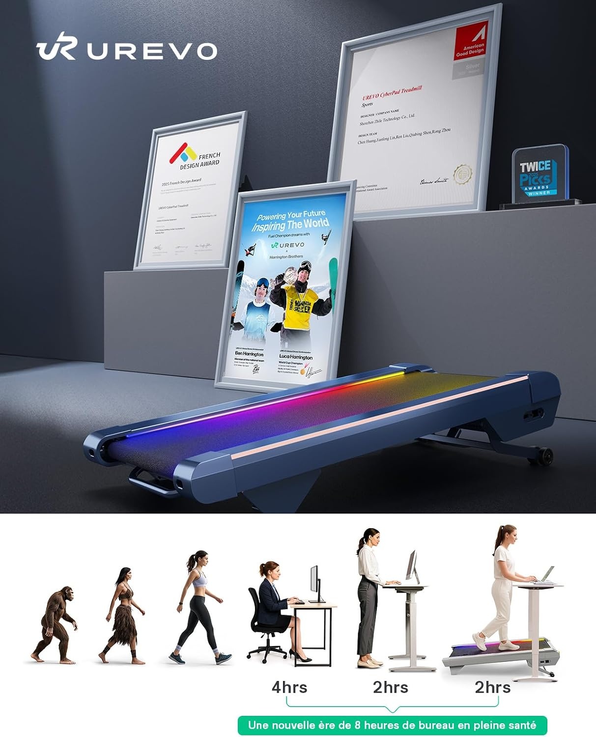 Walking Pad Laufband mit Steigung & App-Funktion - bis zu 30% Rabatt