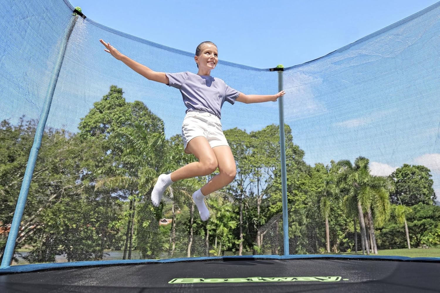 Großes Outdoor-Gartentrampolin 3,66m | Jetzt bis zu 30% Rabatt sichern