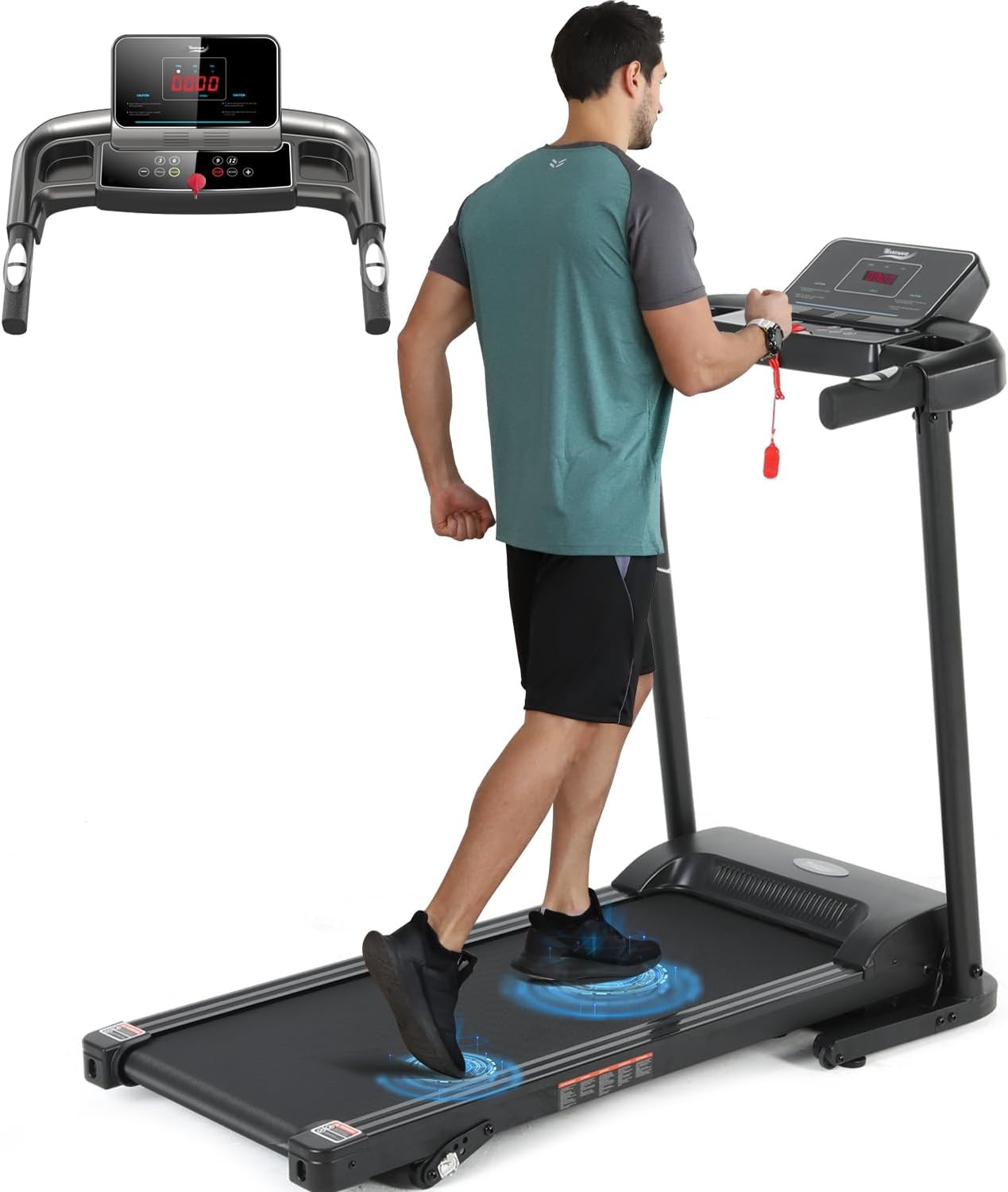 Elektrisches Laufband, klappbar, bis zu 14 km/h - jetzt bis zu 35% Rabatt