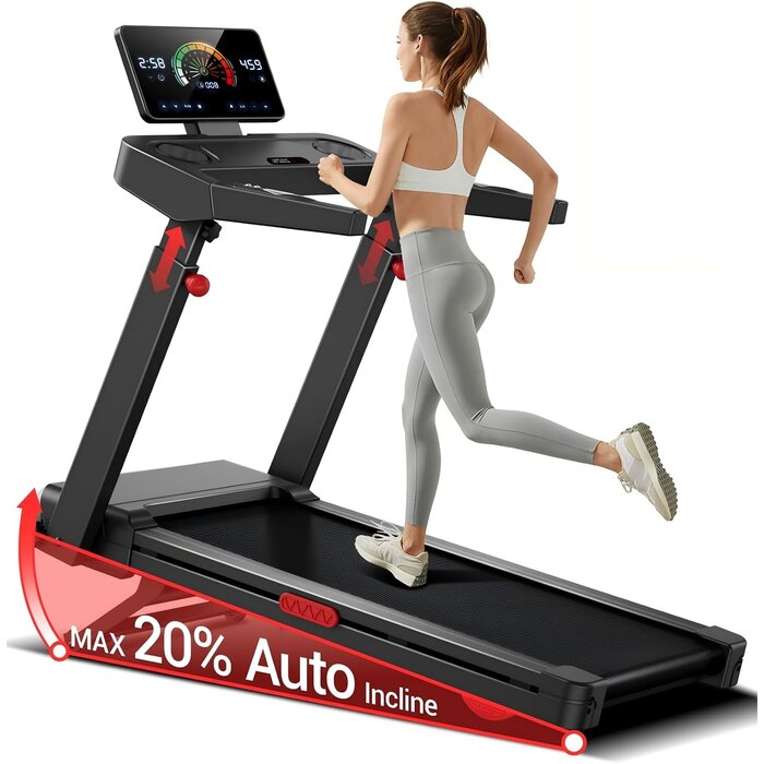 Klappbares 3-PS-Laufband bis 14 km/h - Jetzt bis zu 35% Rabatt sichern!