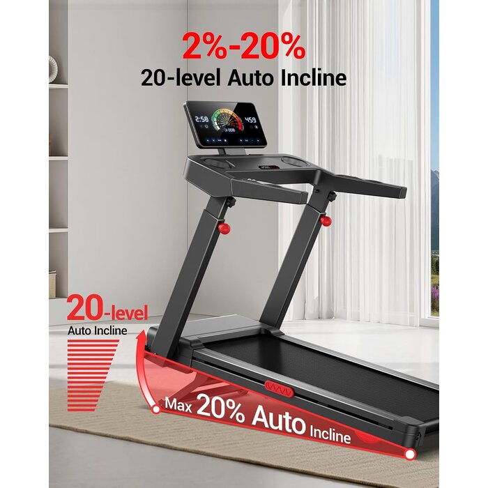 Klappbares 3-PS-Laufband bis 14 km/h - Jetzt bis zu 35% Rabatt sichern!