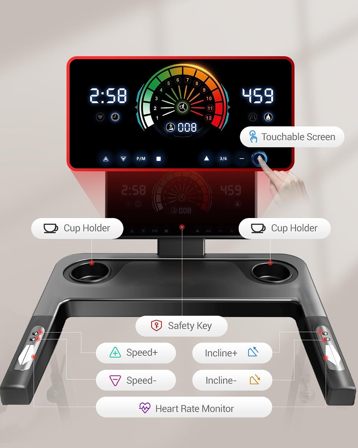 Klappbares 3-PS-Laufband bis 14 km/h - Jetzt bis zu 35% Rabatt sichern!