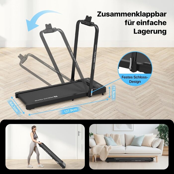 Klappbares 2,5 PS Laufband - bis zu 35 % Rabatt auf Outlet-Ware