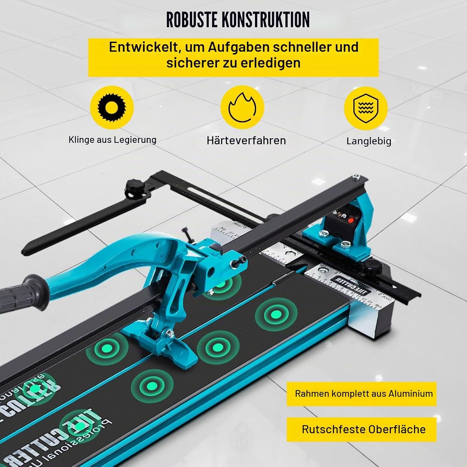 Manuelle Fliesenschneidemaschine 1200 mm mit Laserführung - bis zu 35% Rabatt