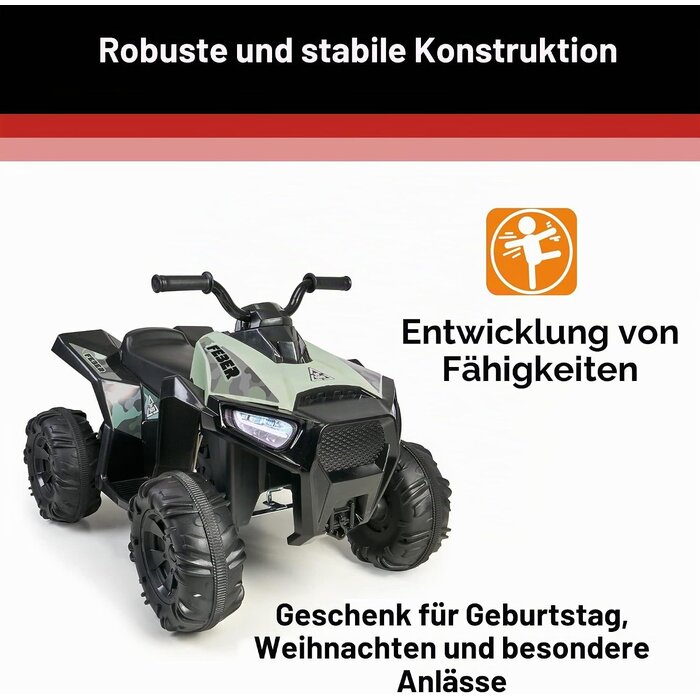 Elektro-Quad für Kinder, 12V Fahrzeug, bis zu 35% Rabatt