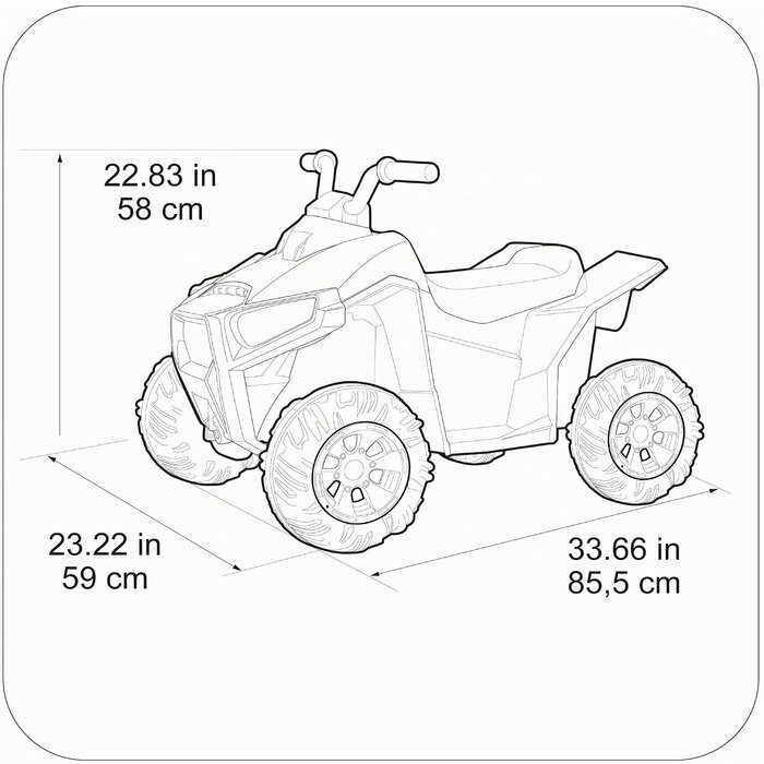 Elektro-Quad für Kinder, 12V Fahrzeug, bis zu 35% Rabatt