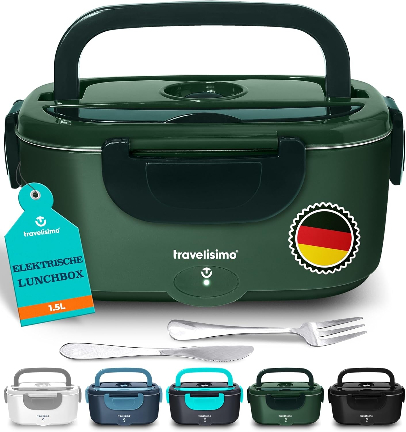 Elektrische Lunchbox 1,5L, 100W, beheizbar - bis zu 32% günstiger