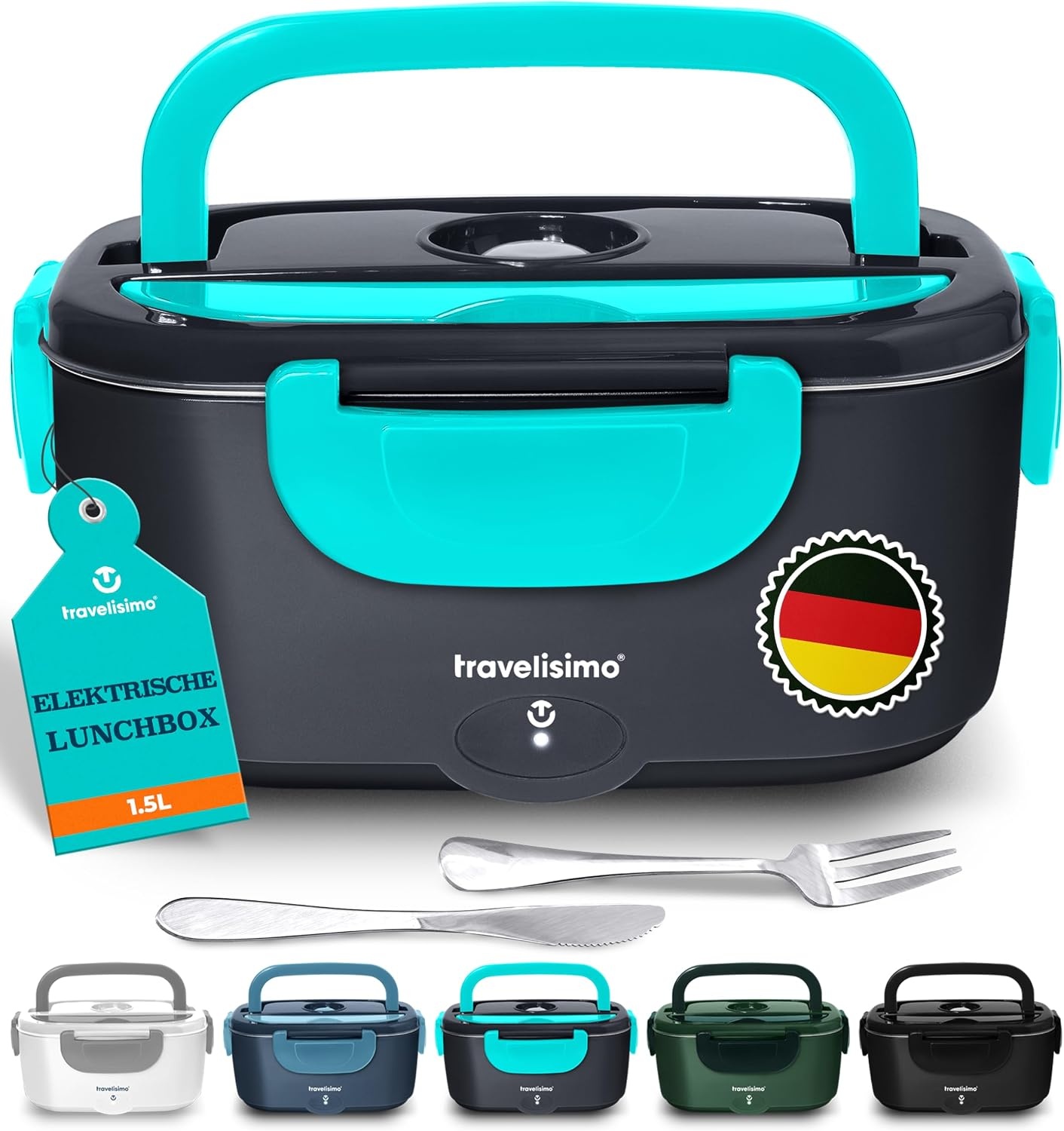 Elektrische Lunchbox 1,5L, 100W, beheizbar - bis zu 32% günstiger