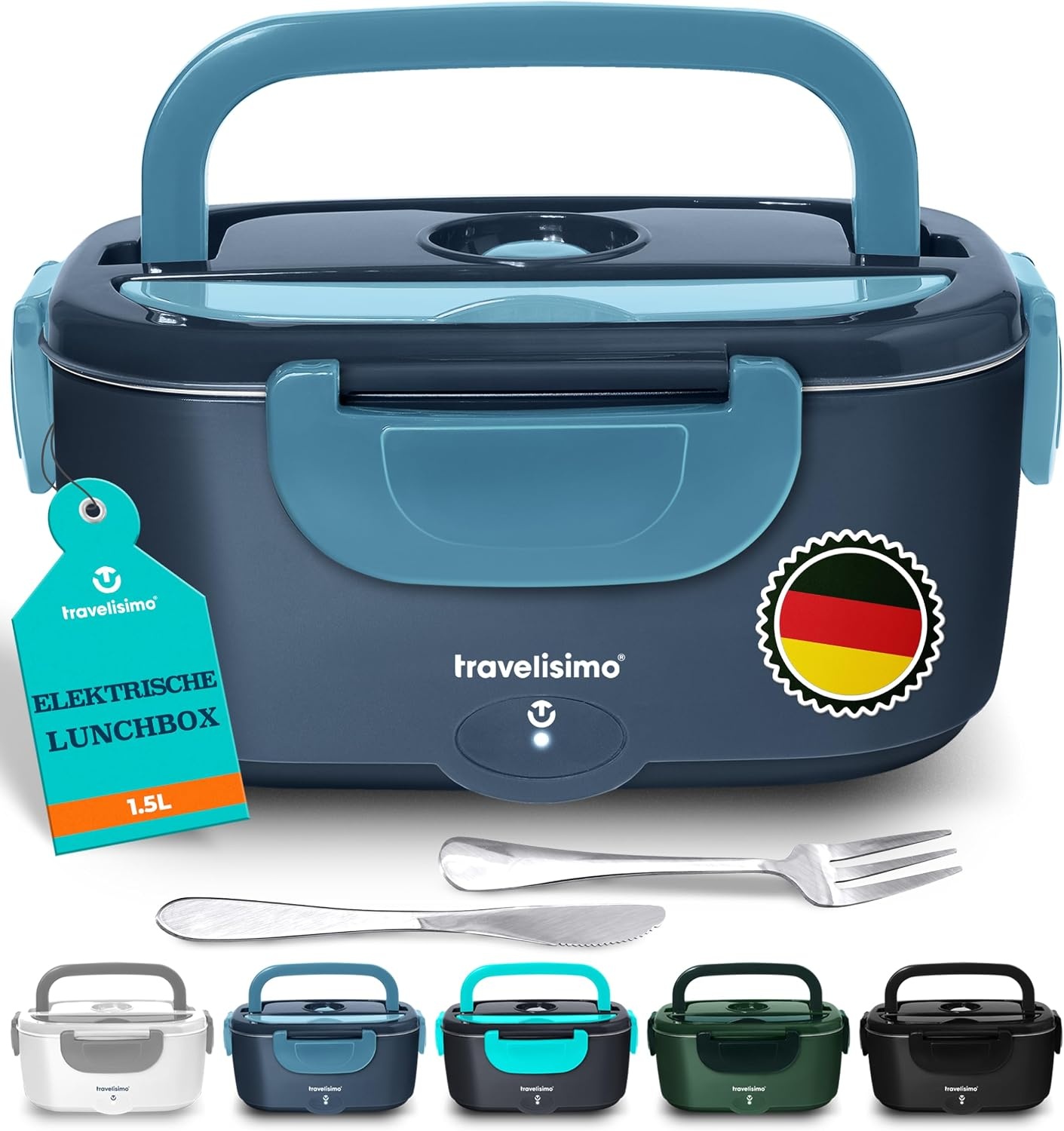 Elektrische Lunchbox 1,5L, 100W, beheizbar - bis zu 32% günstiger