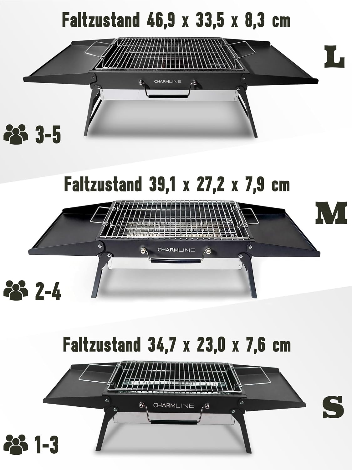 Klappbarer Holzkohlegrill für Outdoor-Fans - bis zu 33% günstiger