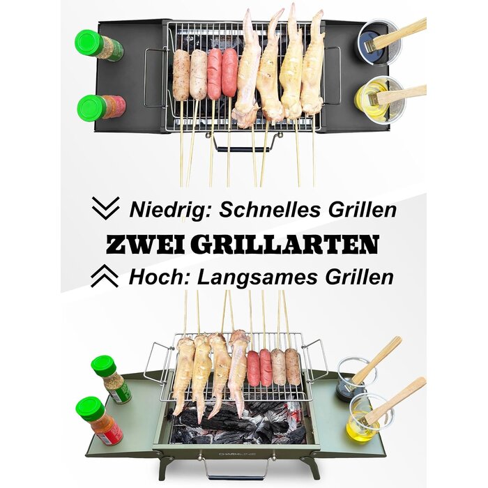 Klappbarer Holzkohlegrill für Outdoor-Fans - bis zu 33% günstiger