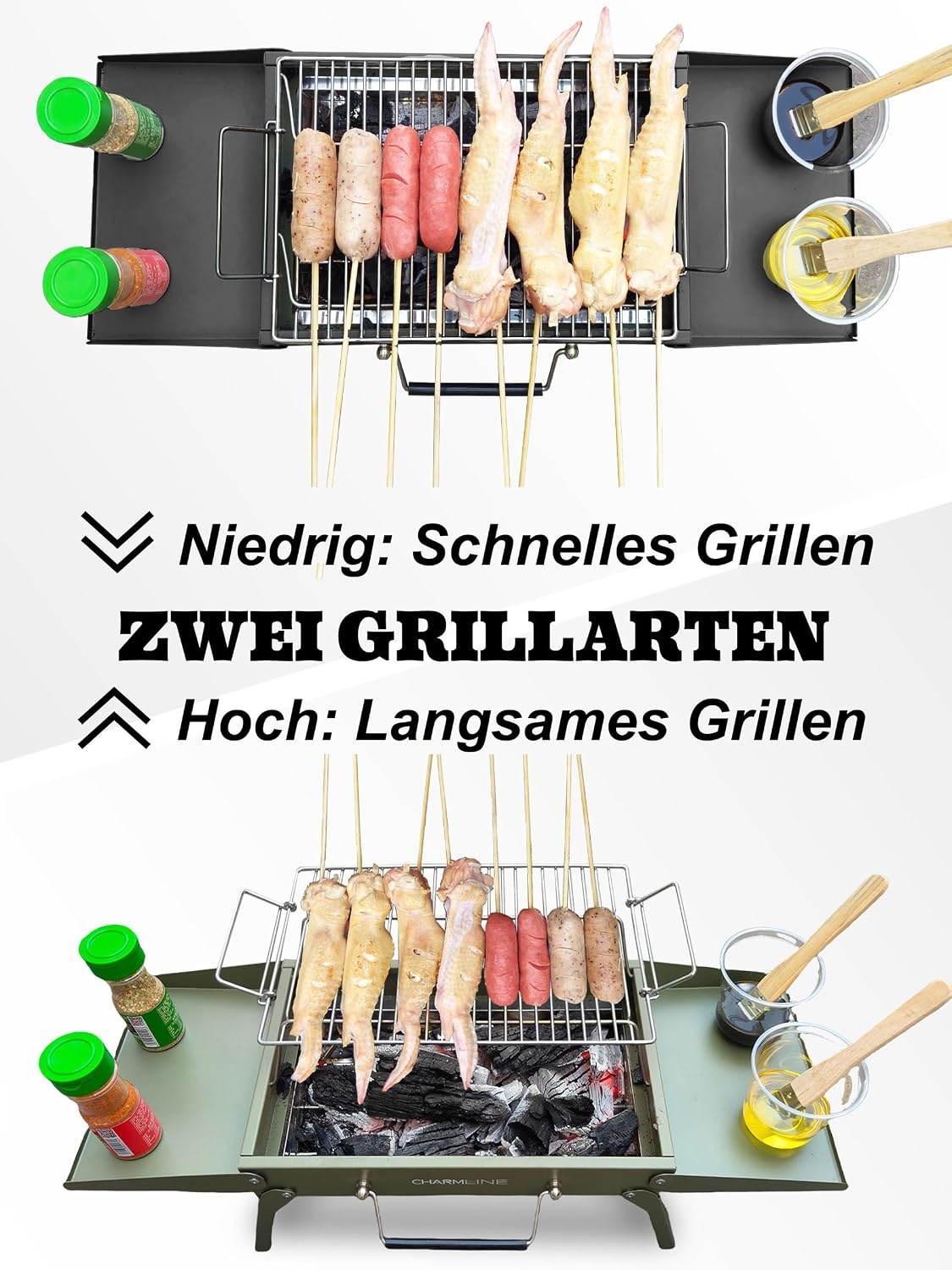Klappbarer Holzkohlegrill für Outdoor-Fans - bis zu 33% günstiger