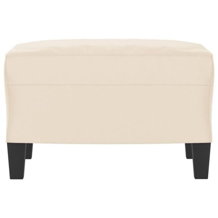 Eleganter Fußhocker in Beige - 60x50x41 cm - Sparen Sie bis zu 33%!