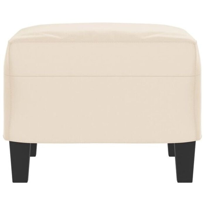 Eleganter Fußhocker in Beige - 60x50x41 cm - Sparen Sie bis zu 33%!
