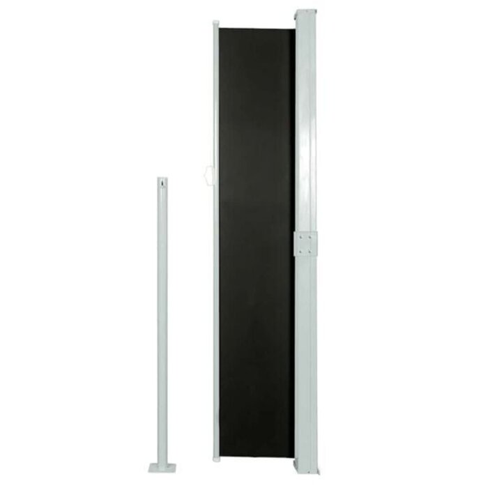 Ausziehbare Seitenmarkise 160x300 cm Schwarz - Bis zu 34% Rabatt