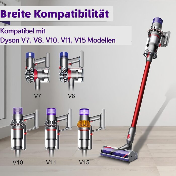 Elektrobürste für Staubsauger - Kompatibel mit V7 bis V15 - Bis zu 32% Rabatt