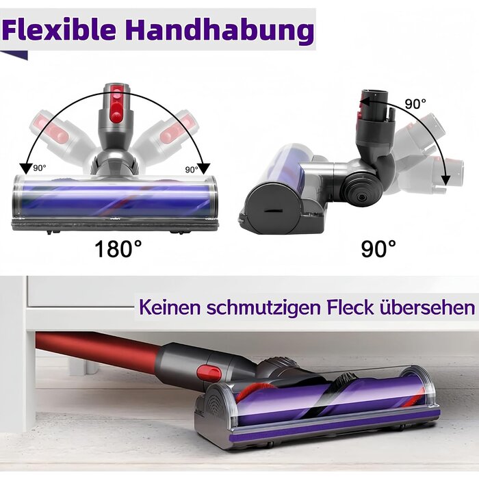 Elektrobürste für Staubsauger - Kompatibel mit V7 bis V15 - Bis zu 32% Rabatt
