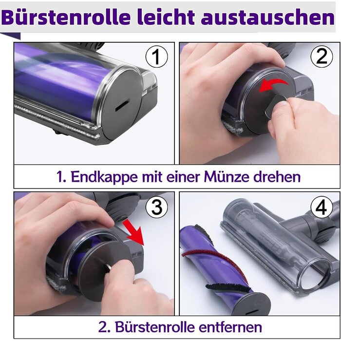 Elektrobürste für Staubsauger - Kompatibel mit V7 bis V15 - Bis zu 32% Rabatt