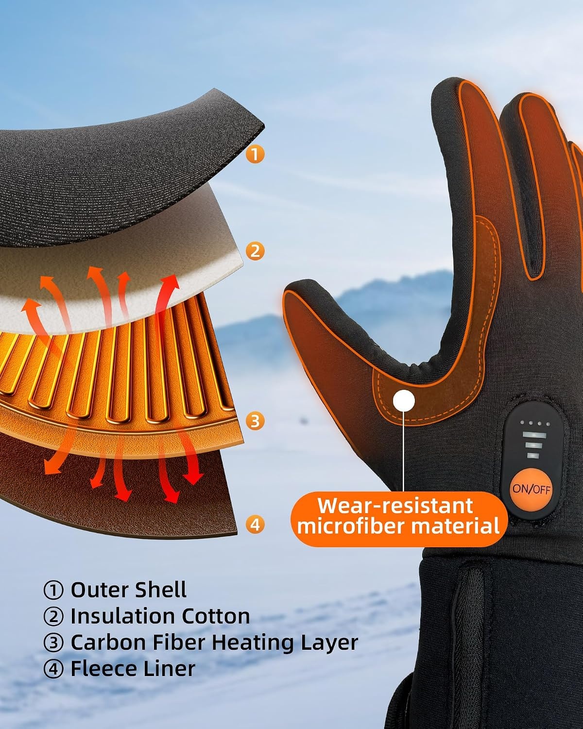 Beheizbare Handschuhe XS-S: Bis zu 78% Rabatt auf Rückläufer