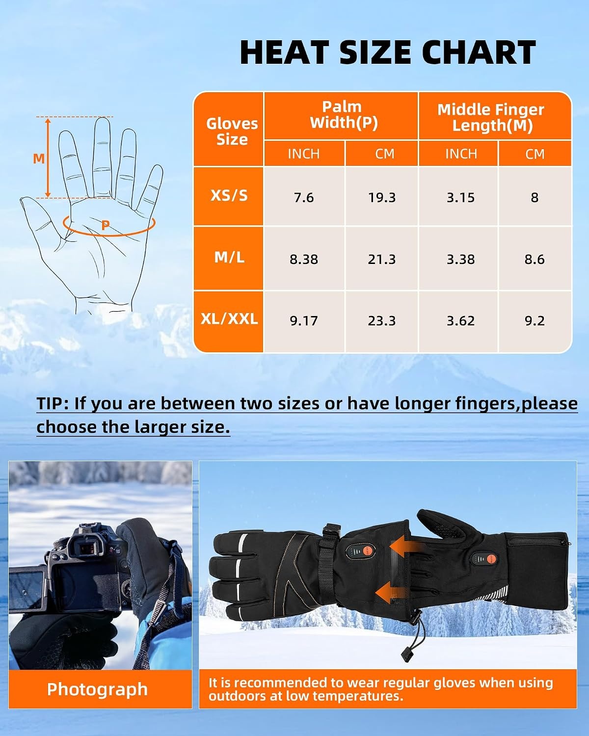 Beheizbare Handschuhe XS-S: Bis zu 78% Rabatt auf Rückläufer