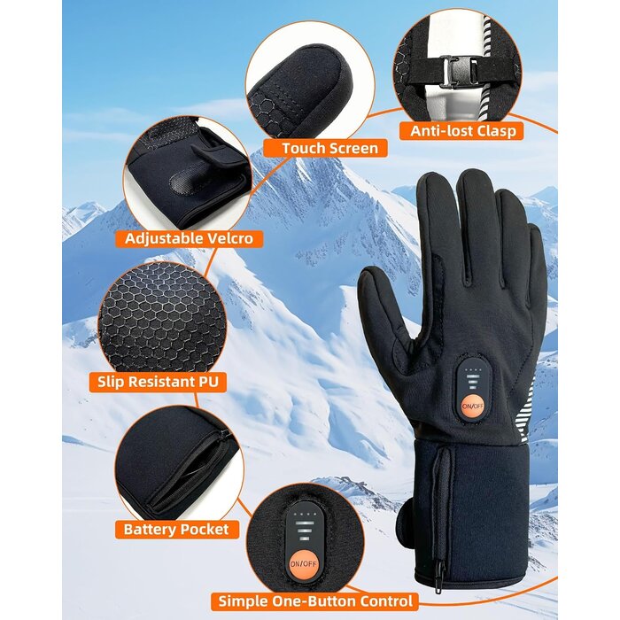 Beheizbare Handschuh-Innenfutter | Bis zu 79% Rabatt | XS-S