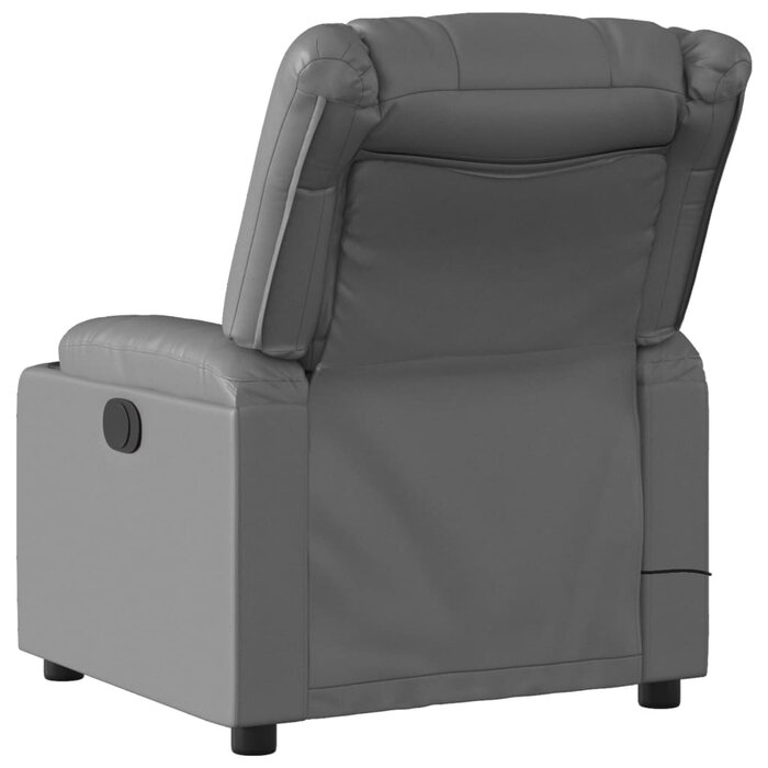 Vidaxl Verstellbarer Massagesessel in Grau - Komfort pur - Sparen Sie bis zu 30%
