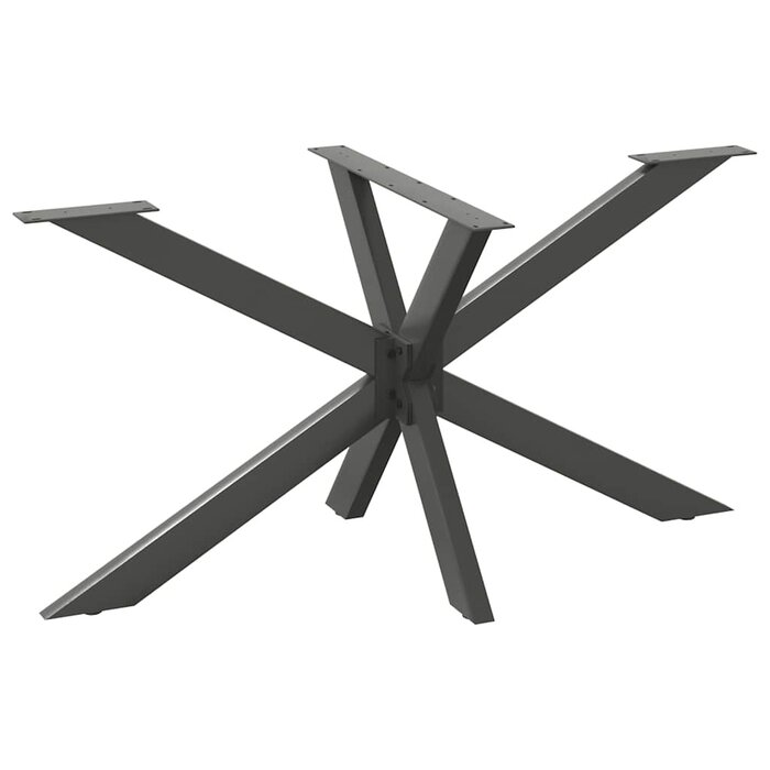 Vidaxl Tischgestell Spinnenform Anthrazit 150x78 cm - bis zu 35% Rabatt