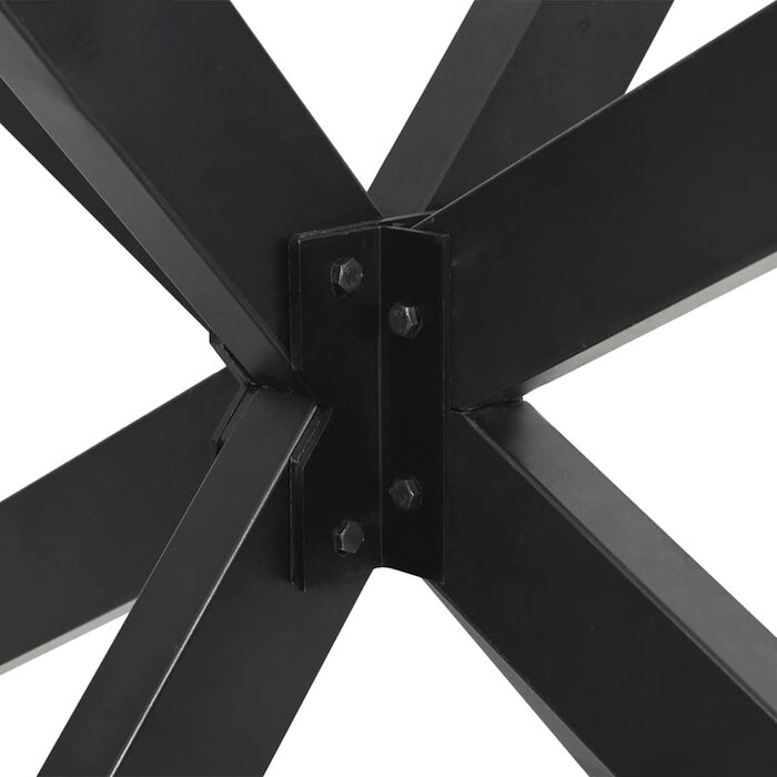 Vidaxl Tischgestell Spinnenform Anthrazit 150x78 cm - bis zu 35% Rabatt