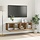 Modernes TV-Schrank Set, 2-teilig, Braun, Wandmontage - bis zu 34% reduziert