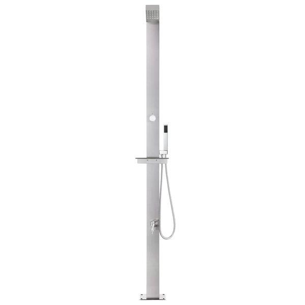 Vidaxl Luxus-Außendusche Edelstahl 220 cm - Sparen Sie jetzt bis zu 38%!