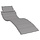 Bequeme Sonnenliegenauflage 186x58x3 cm Grau - Jetzt bis zu 32% sparen