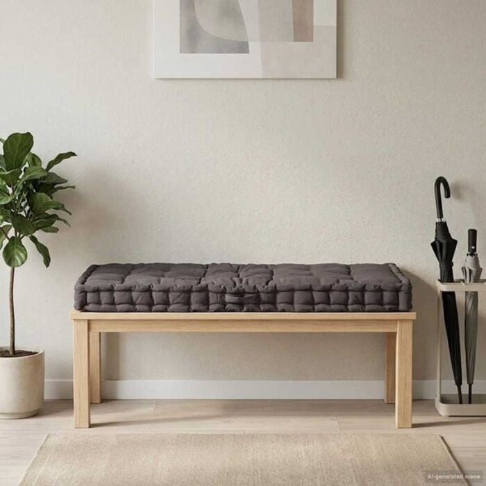 Vidaxl Palettenkissen 120x80x10 cm Anthrazit - bis zu 36% Rabatt