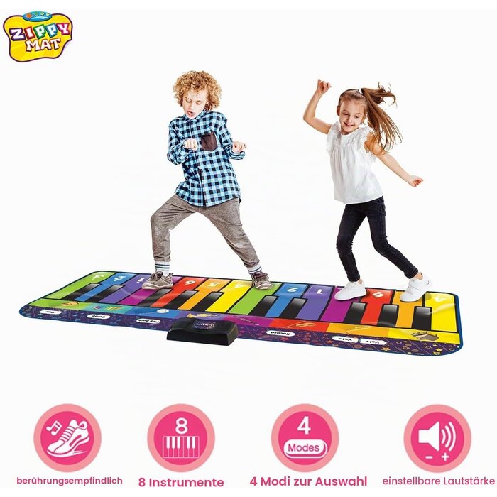 Große Musik-Tanzmatte für Kinder (181 cm) - Jetzt bis zu 34% günstiger