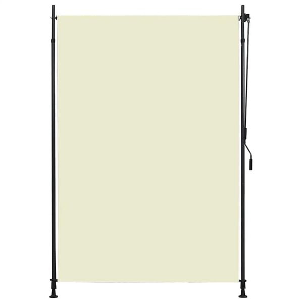 Vidaxl Außenrollo 150x270 cm Crème mit Kurbel - bis zu 34% Rabatt