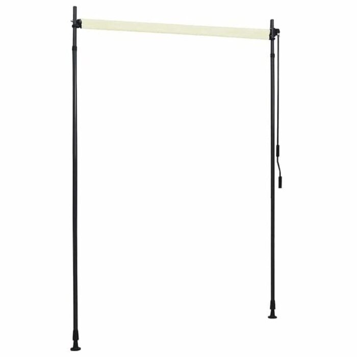 Vidaxl Außenrollo 150x270 cm Crème mit Kurbel - bis zu 34% Rabatt