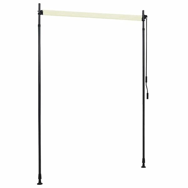 Vidaxl Außenrollo 150x270 cm Crème mit Kurbel - bis zu 34% Rabatt